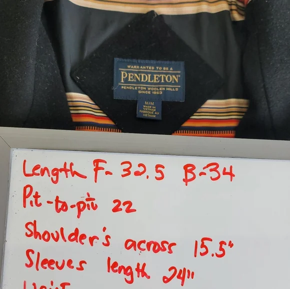 Pendleton wool  coat - Picture 11 of 12